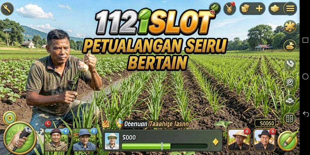 Tampilan pertanian yang indah dan menawan dalam 1121SLOT.