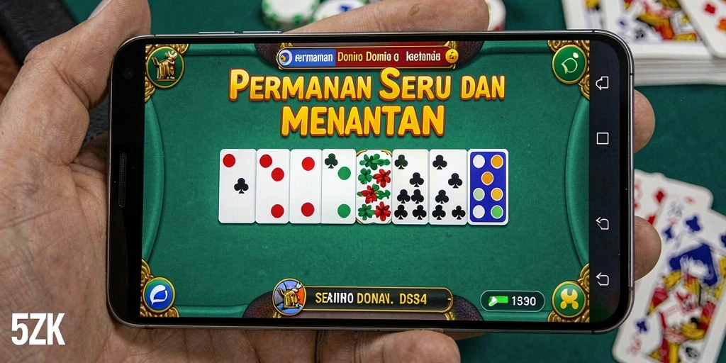 Tampilan gameplay dalam 5ZK yang menegangkan dan seru.