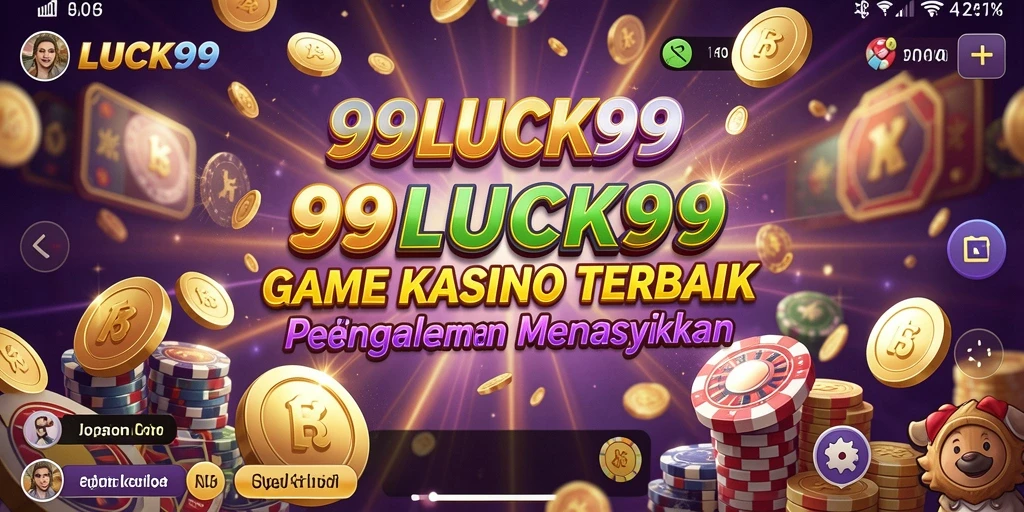 Tampilan menarik dari gameplay 99LUCK99 di kasino.
