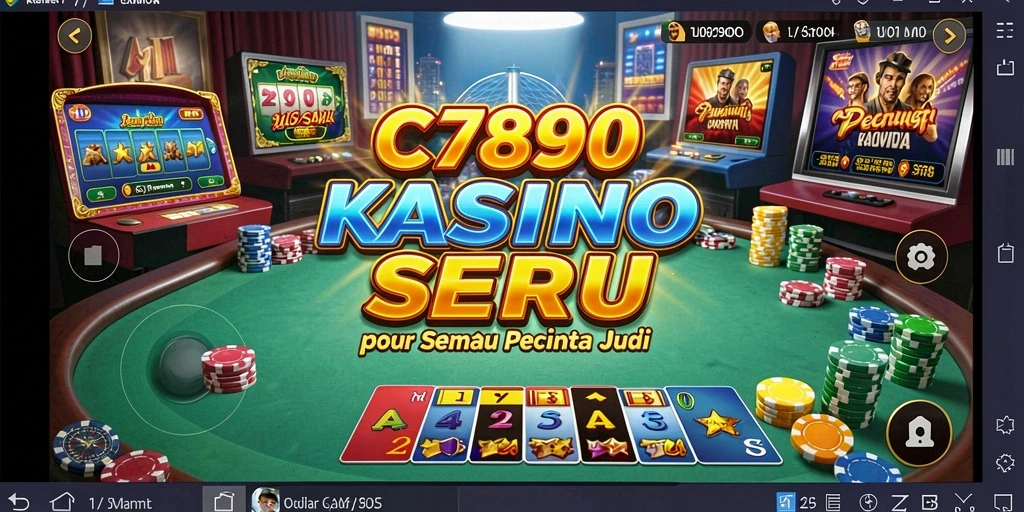 Screenshot dari C7890 menampilkan gameplay seru di kasino virtual.