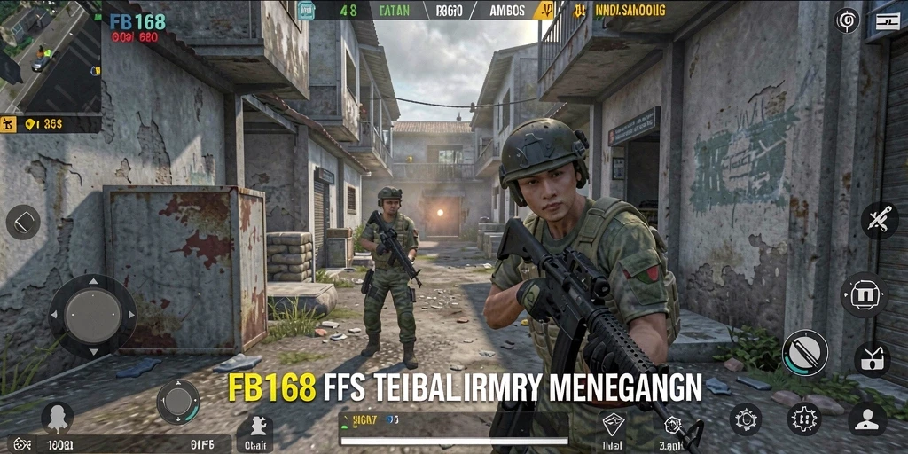 Tampilan menegangkan dari gameplay FB168 dalam aksi pertempuran.