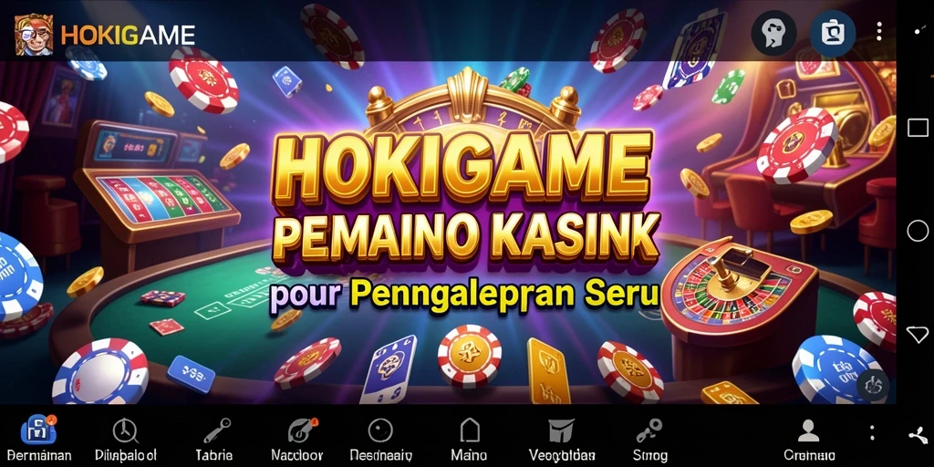 Tampilan gameplay HOKIGAME yang menarik dan mengasyikkan.