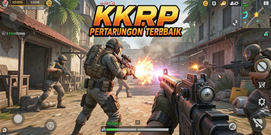 Screen utama KKRP menampilkan laga seru dalam TPS.