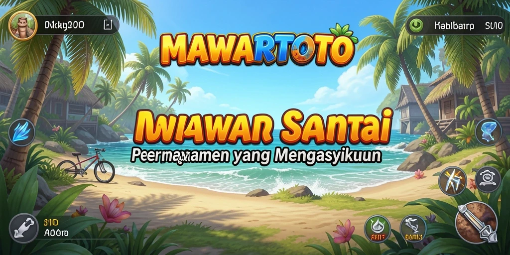 Tangkapan layar utama MAWARTOTO menampilkan gameplay yang seru dan menarik.