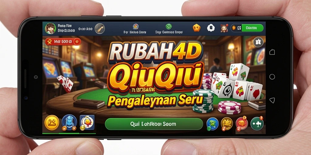 Screenshot gameplay QiuQiu yang seru dan menghibur.