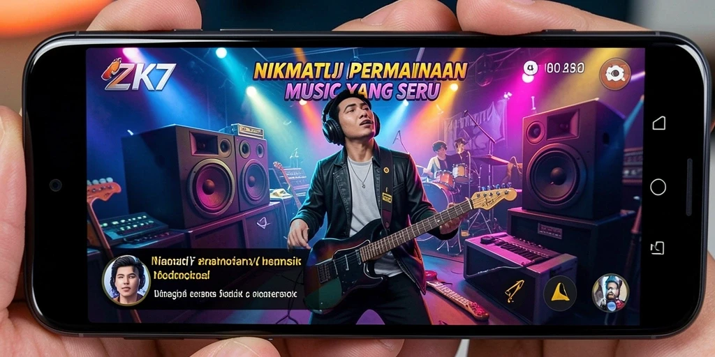 Screenshot ZK7 menampilkan gameplay yang dinamis dan seru.